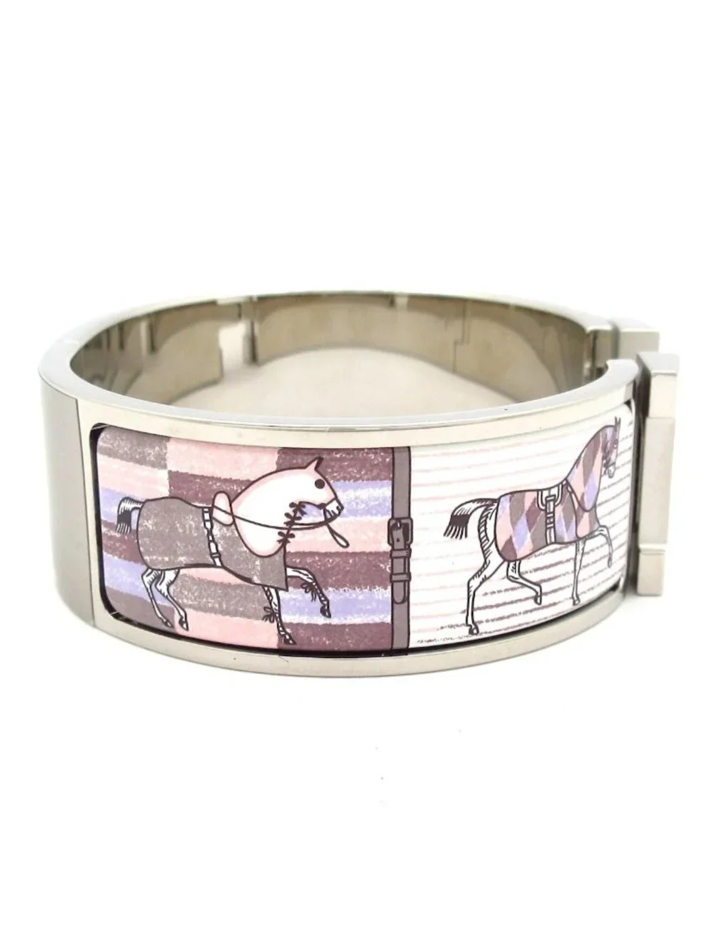 Hermes Bangle Clic Clac Cosmic Coloriage Horse Wear Bracelet